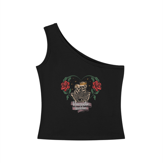 Sacred Women's One-Shoulder Crop T-Shirt