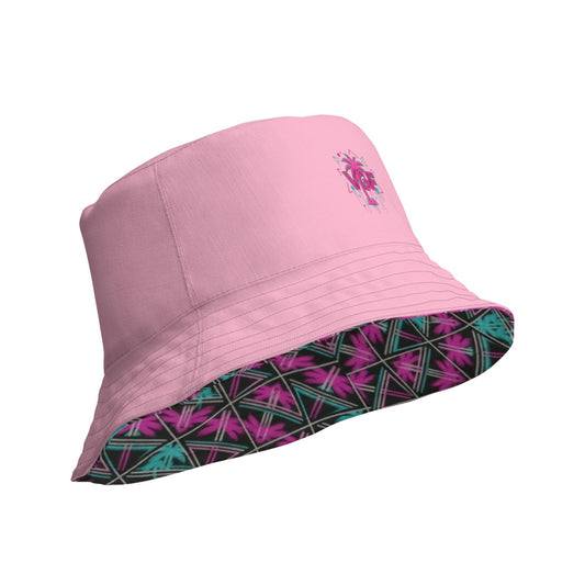 VGF Sacred Pink Reversible bucket hat - Vital glow fit