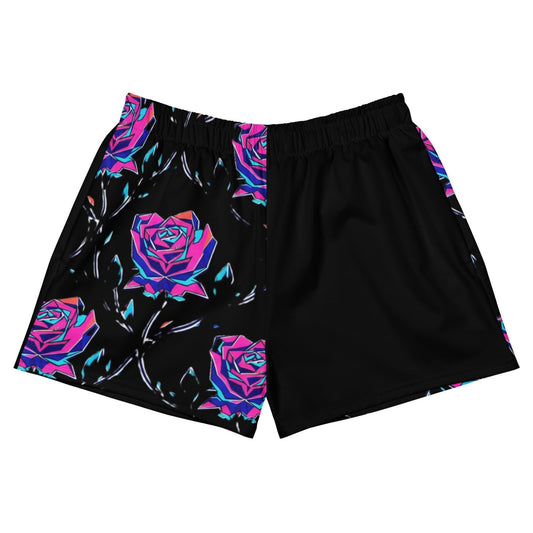 VGF Sacred Rose All - Over Print Unisex Athletic Shorts - Vital glow fit