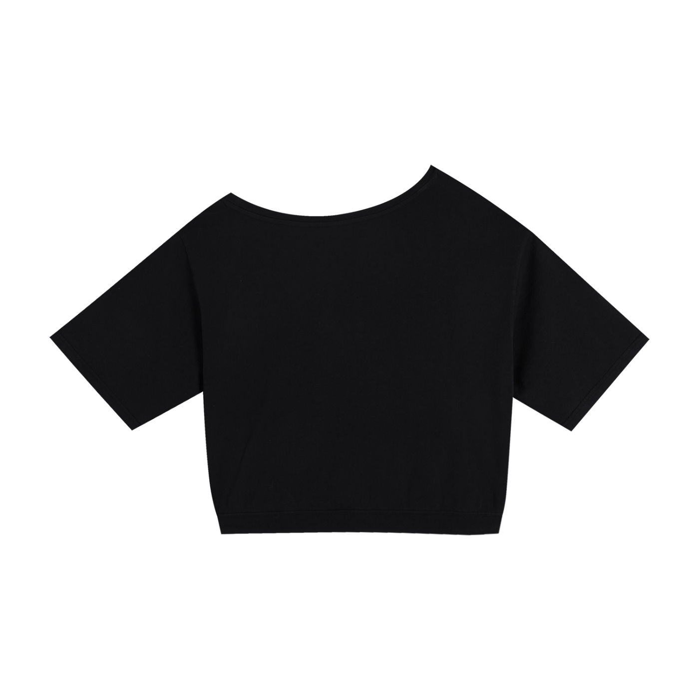 Sacred Mona Lisa Cold Shoulder Crop Top Vital Glow Fit