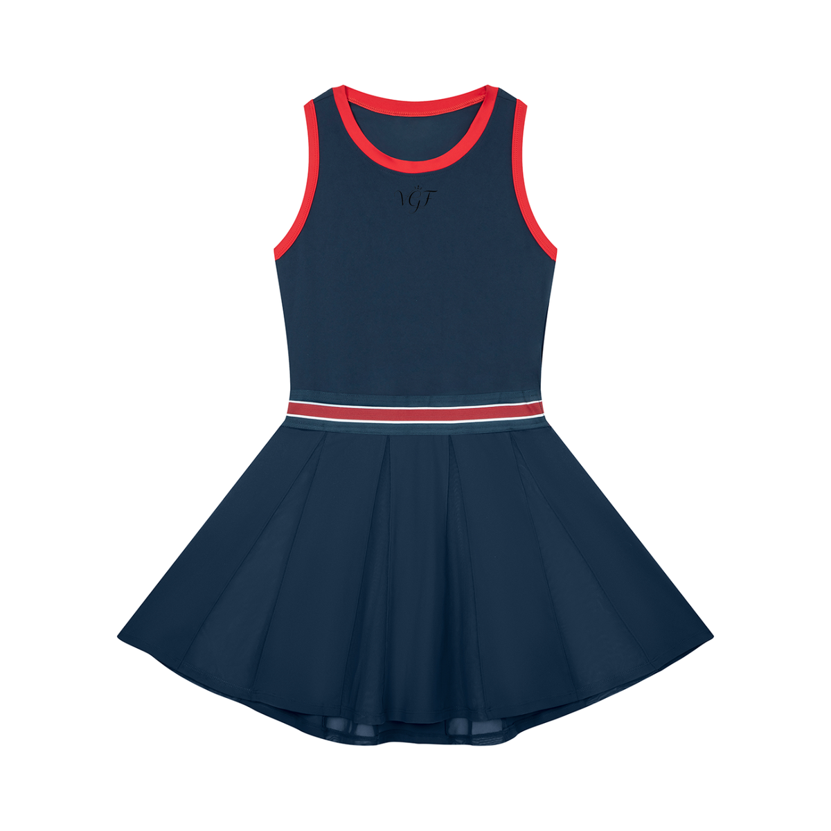 Vina A-Line Sleeveless Dress Vital glow fit