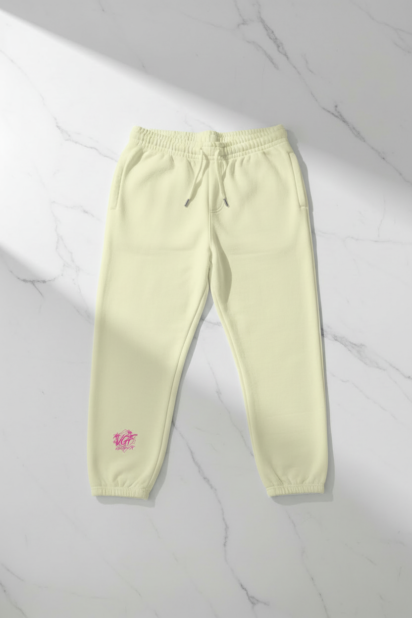 Pistachio VGF Sweatpants Flat Lay Corrected