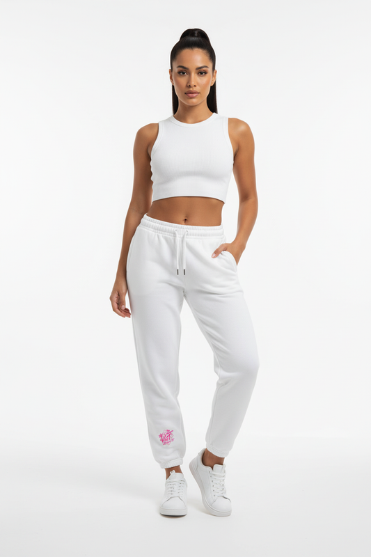 White VGF Sweatpants