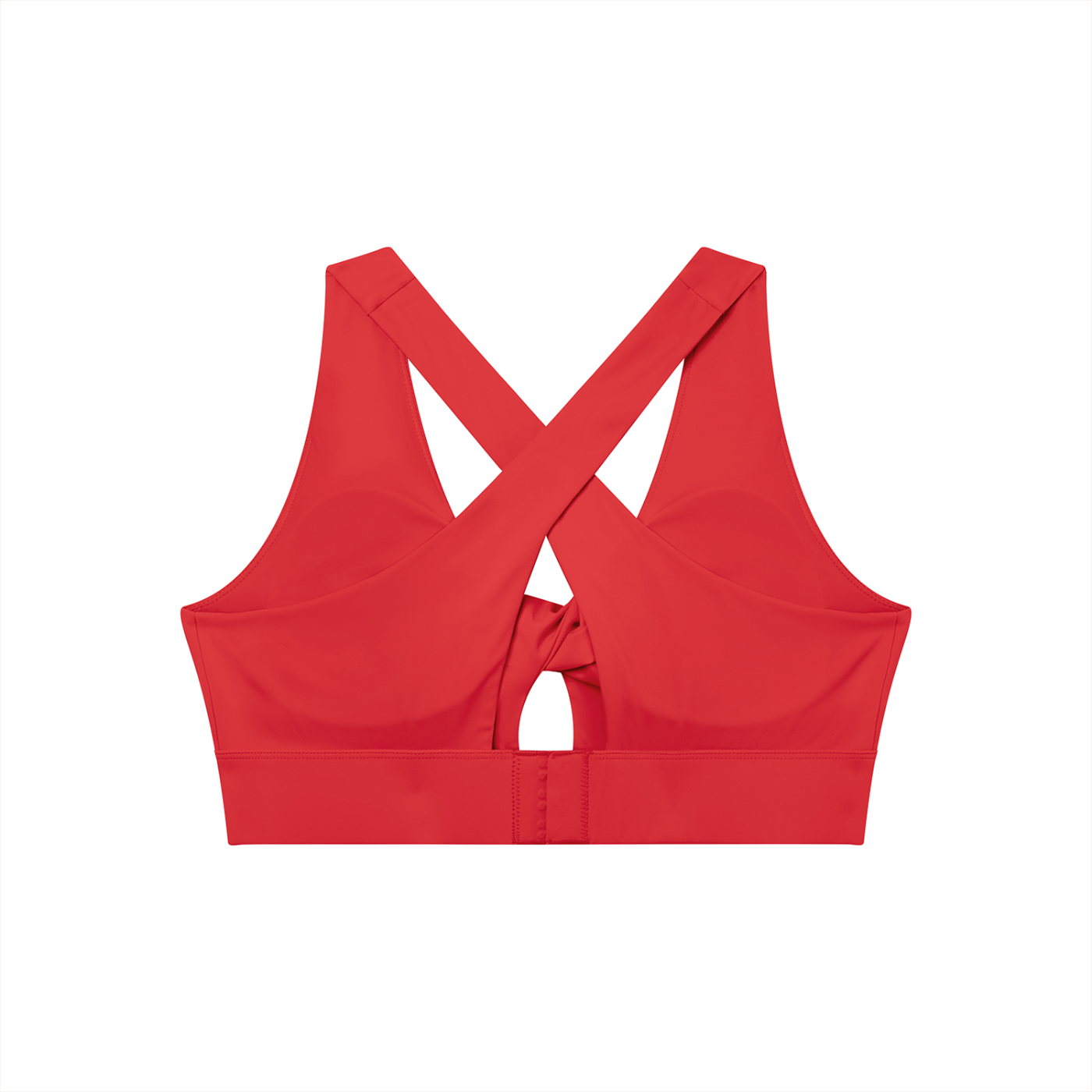 Divine Women's Twist Front V-Neck Sports Bra