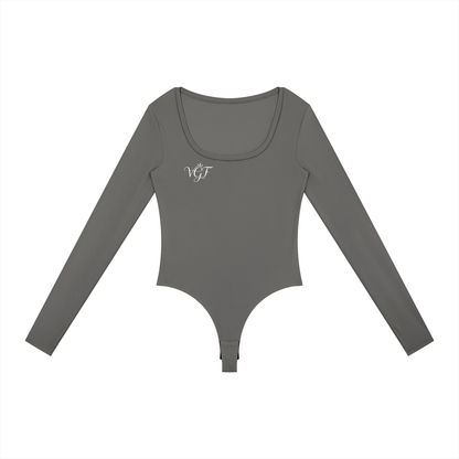 Vina Women's Tight Long Sleeve Yoga Bodysuit