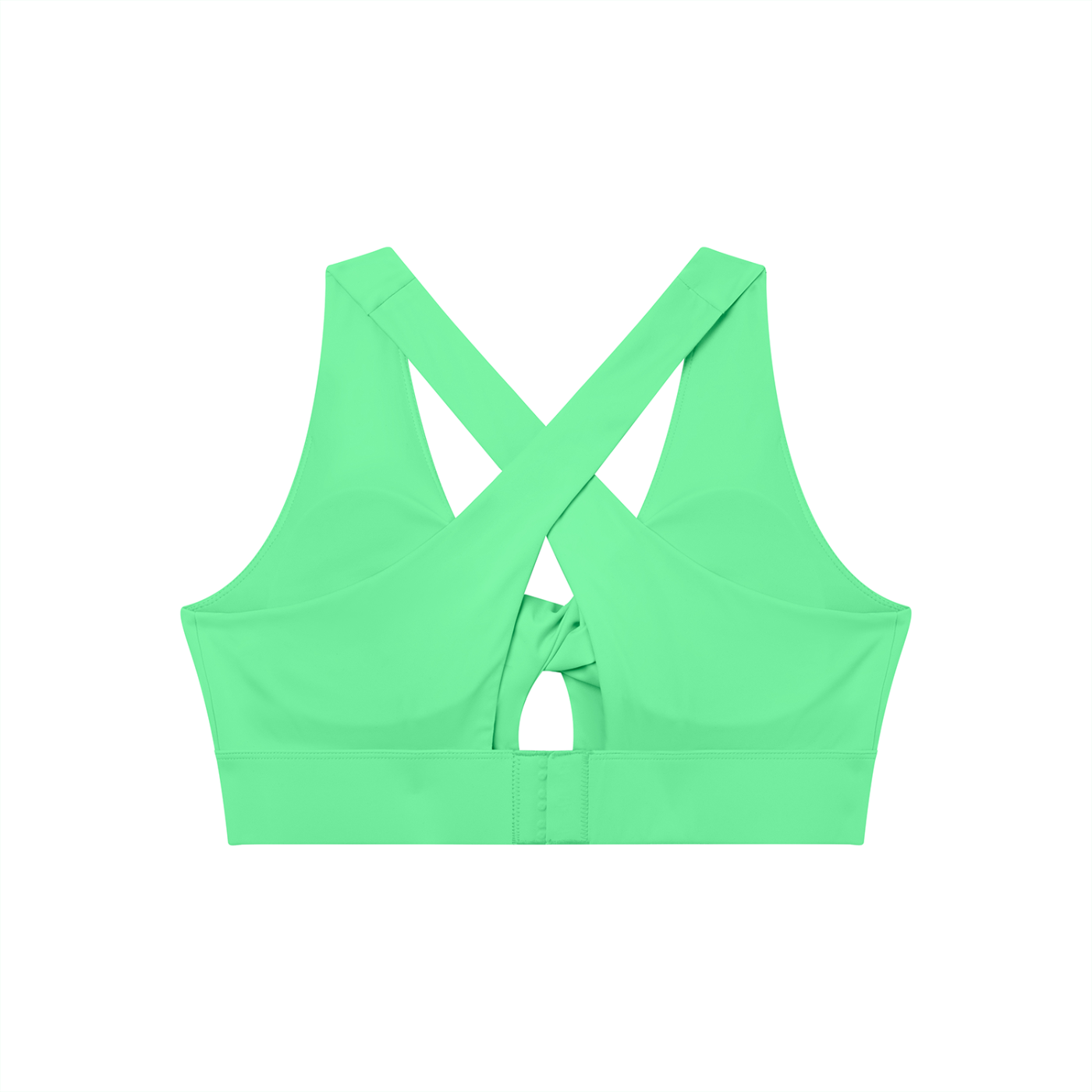Divine Women's Twist Front V-Neck Sports Bra