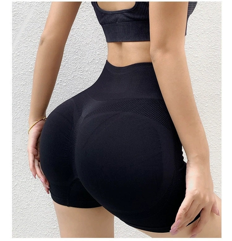 Fitness Yoga Shorts Pants Butt Lifting Seamless