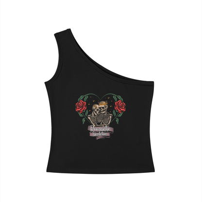 Sacred Women's One-Shoulder Crop T-Shirt
