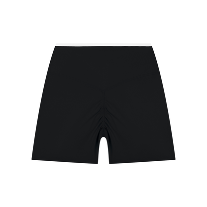 Vina Women's High-Rise Color Block Yoga Short Vital glow fit