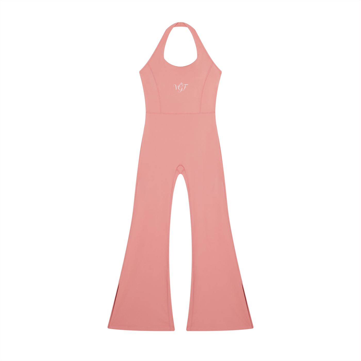 Vina Halter Flare Jumpsuit – VGF