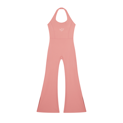 Vina Halter Flare Jumpsuit – VGF