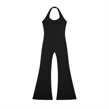 Vina Halter Flare Jumpsuit – VGF