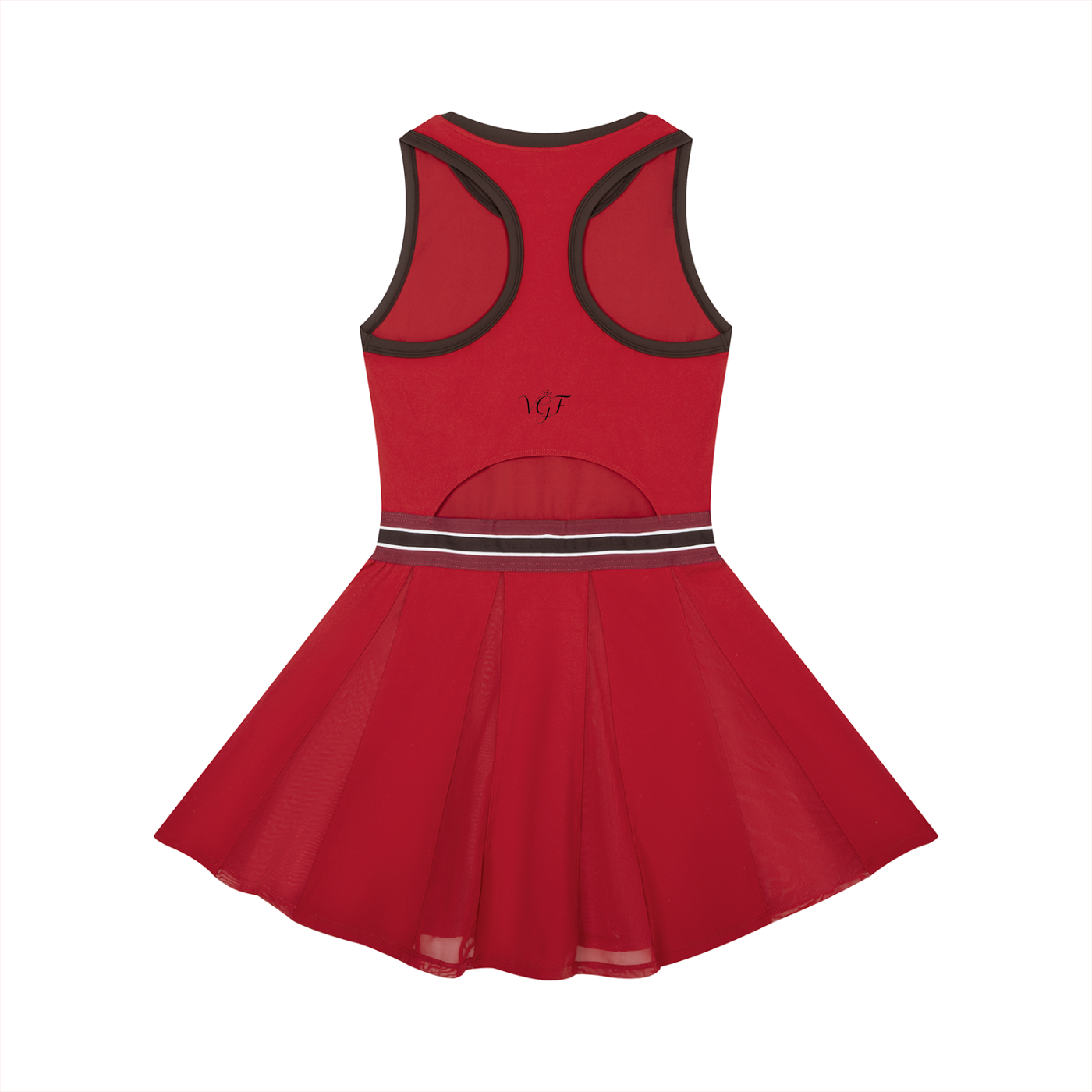 Vina Color Block A-Line Sleeveless Dress