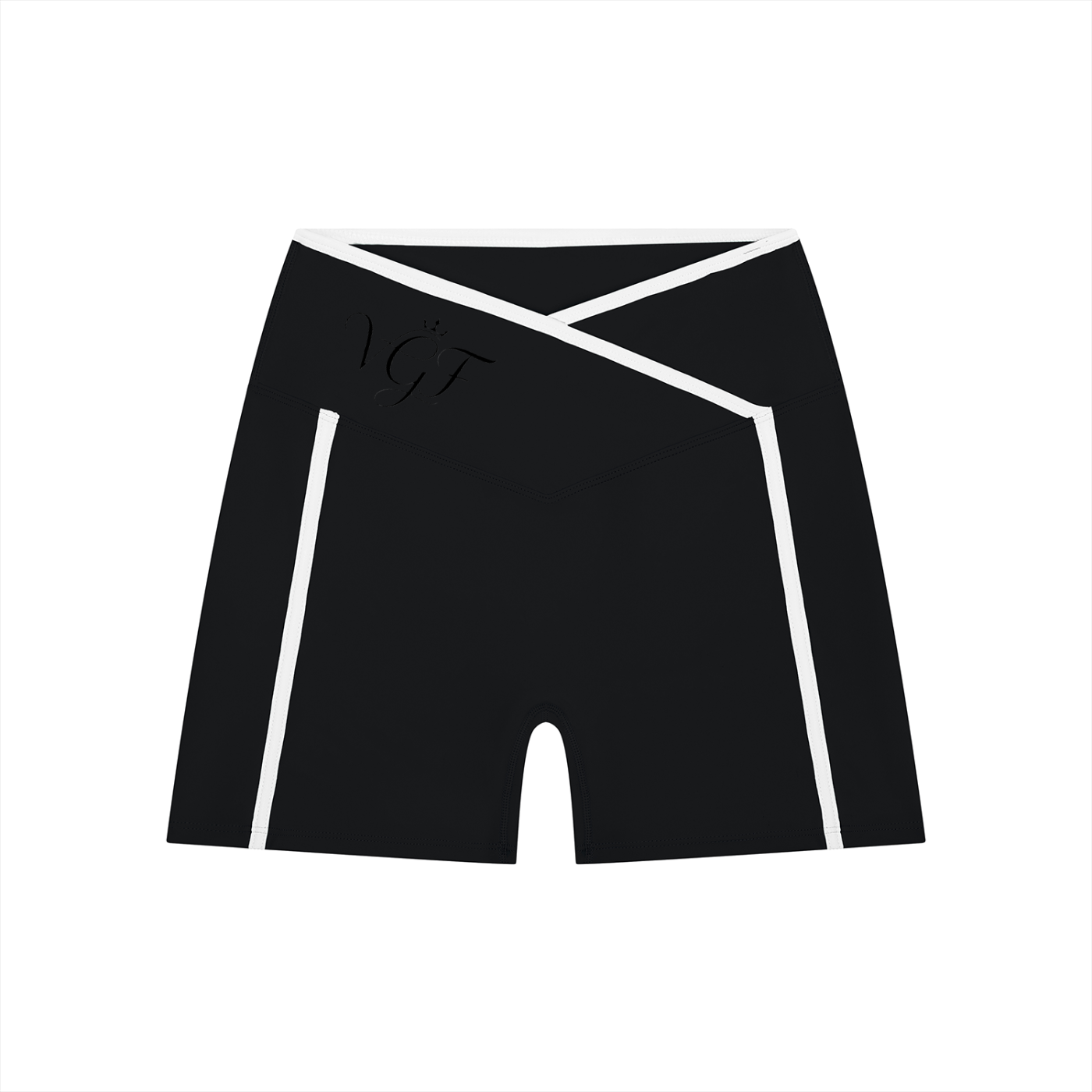 Vina Women's High-Rise Color Block Yoga Short Vital glow fit