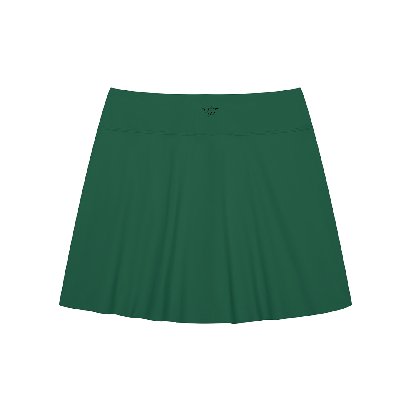 Vina Paris Women's A-Line Contrast Panel Slit Skirt