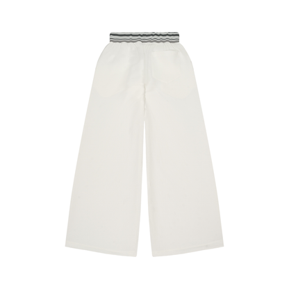 Sacred Striped Waist Wide Leg Pants