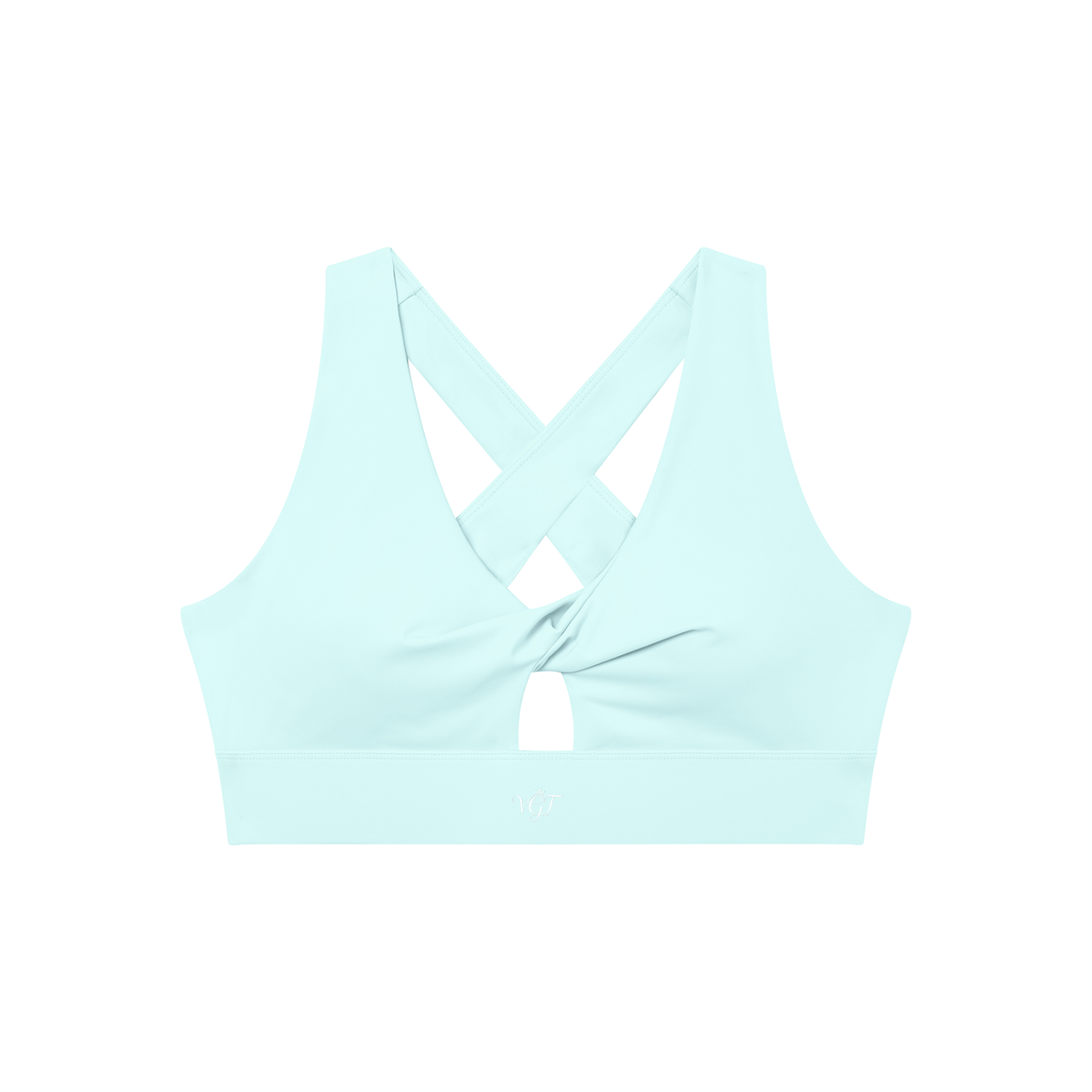 Divine Women's Twist Front V-Neck Sports Bra