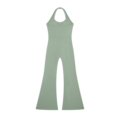 Vina Halter Flare Jumpsuit – VGF