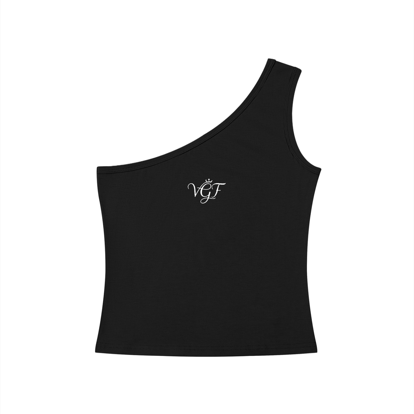 Sacred Women's One-Shoulder Crop T-Shirt