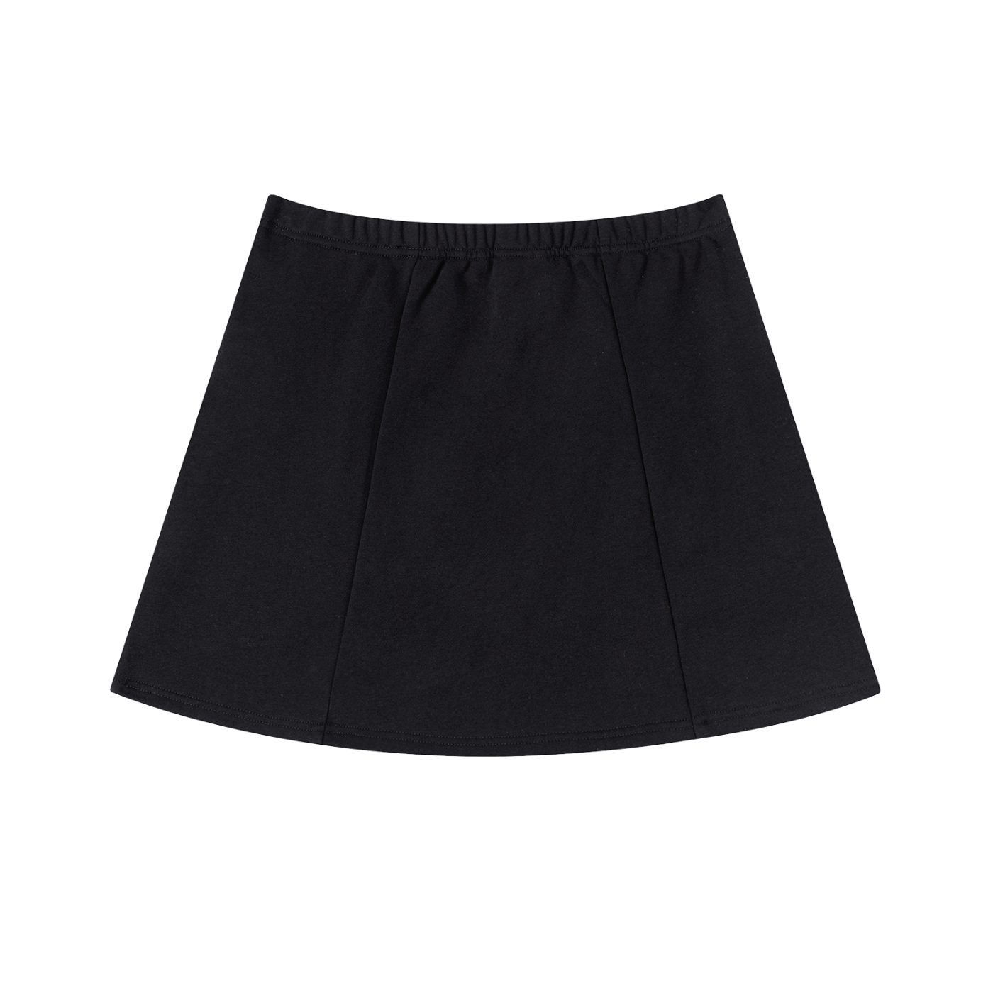 Divine Contrast Side Stripe Slit Skirt