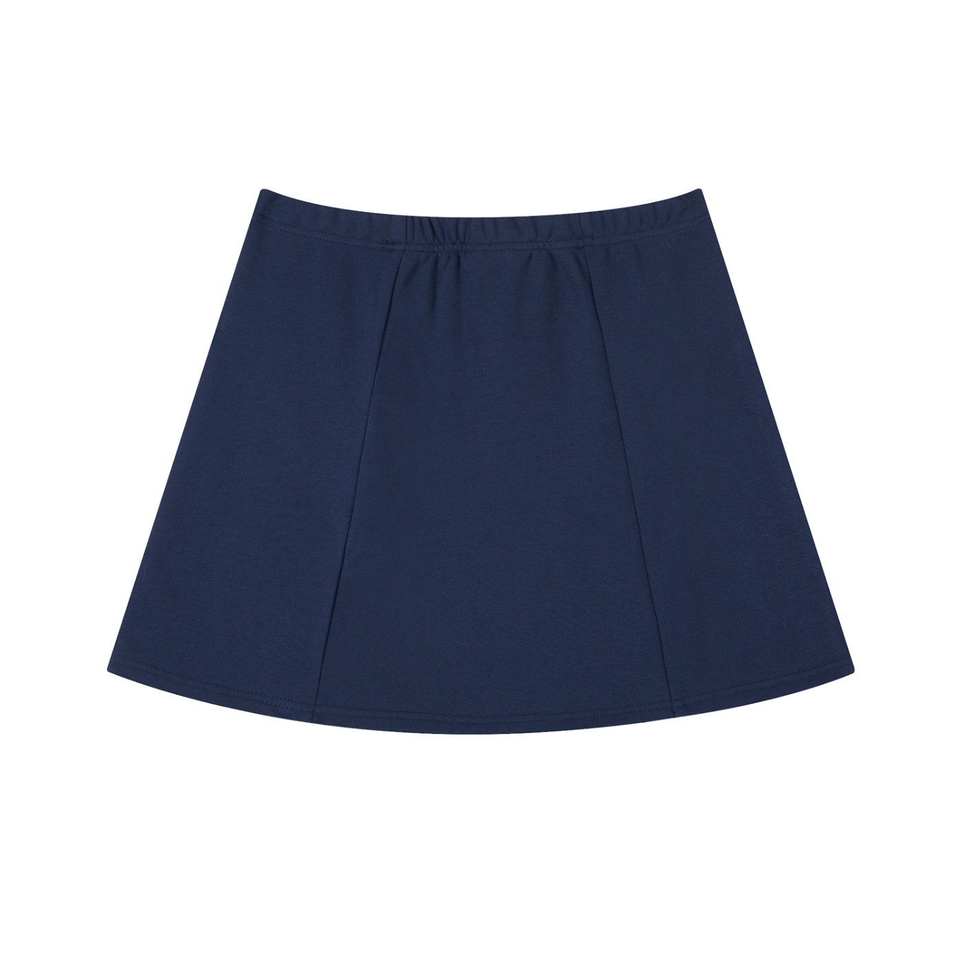 Divine Contrast Side Stripe Slit Skirt