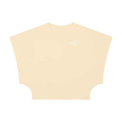 Vina Women's Cropped Dolman T-Shirt