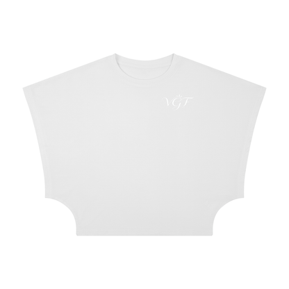 Vina Women's Cropped Dolman T-Shirt