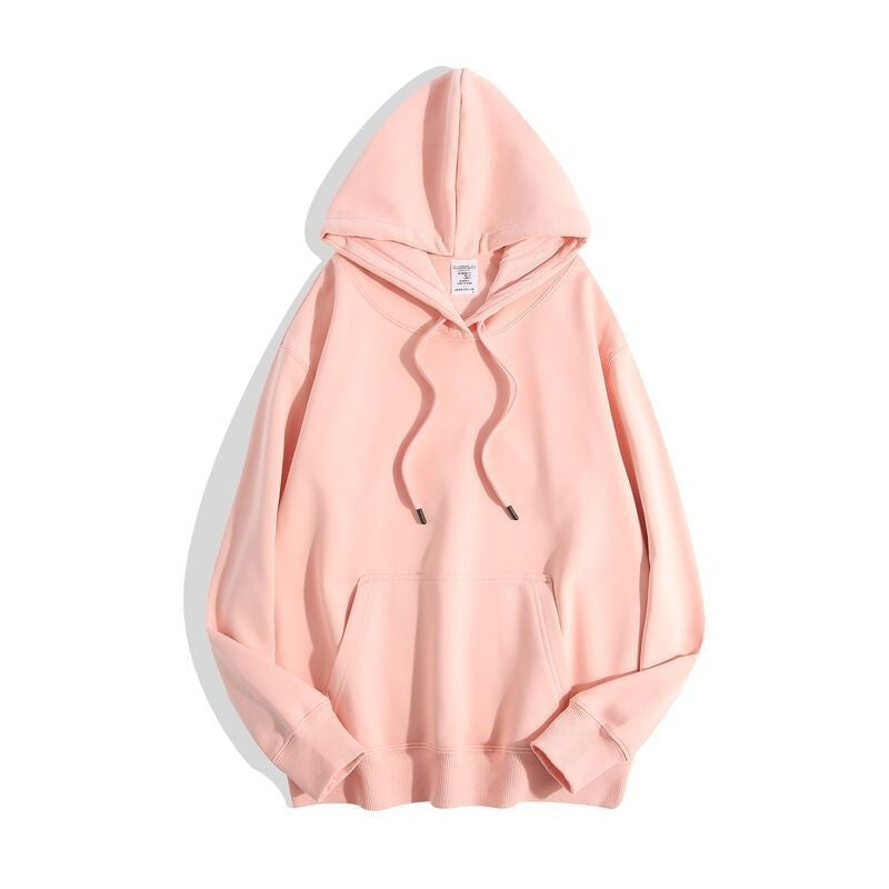 Ultra-soft Silver Fox Fleece-lined Thickened And Insulated Hooded Sweatshirt