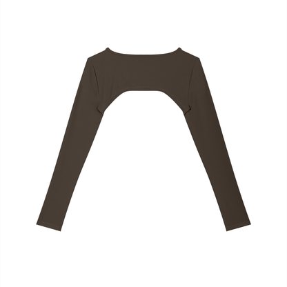 Vina Cutout Long Sleeve Yoga Shrug – VGF