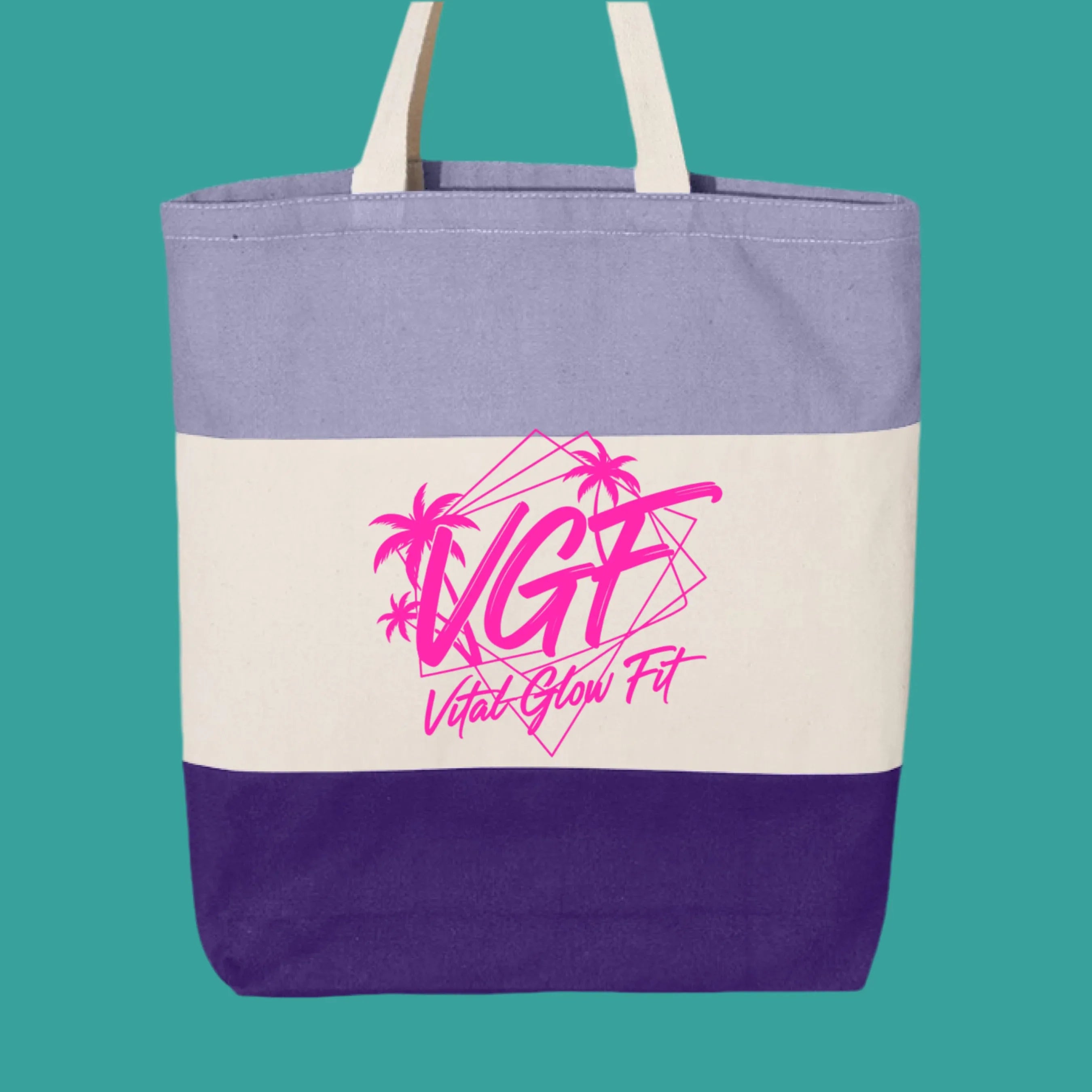 Vgf beach tote - Vital glow fit