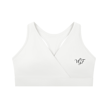Divine women's Crossover V-Neck Sports Bra