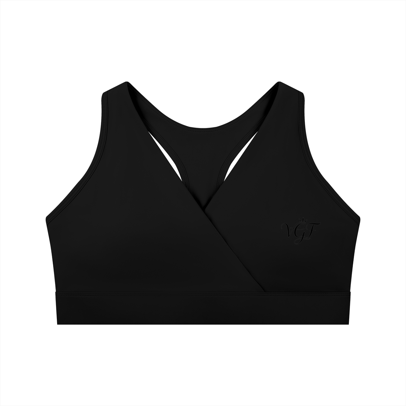 Divine women's Crossover V-Neck Sports Bra