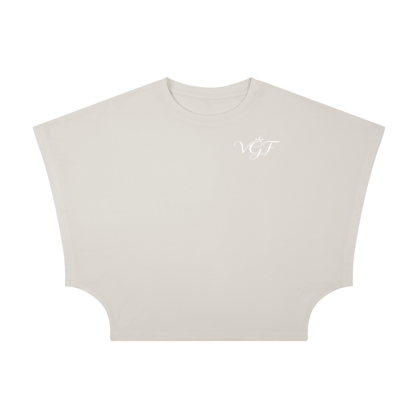Vina Women's Cropped Dolman T-Shirt