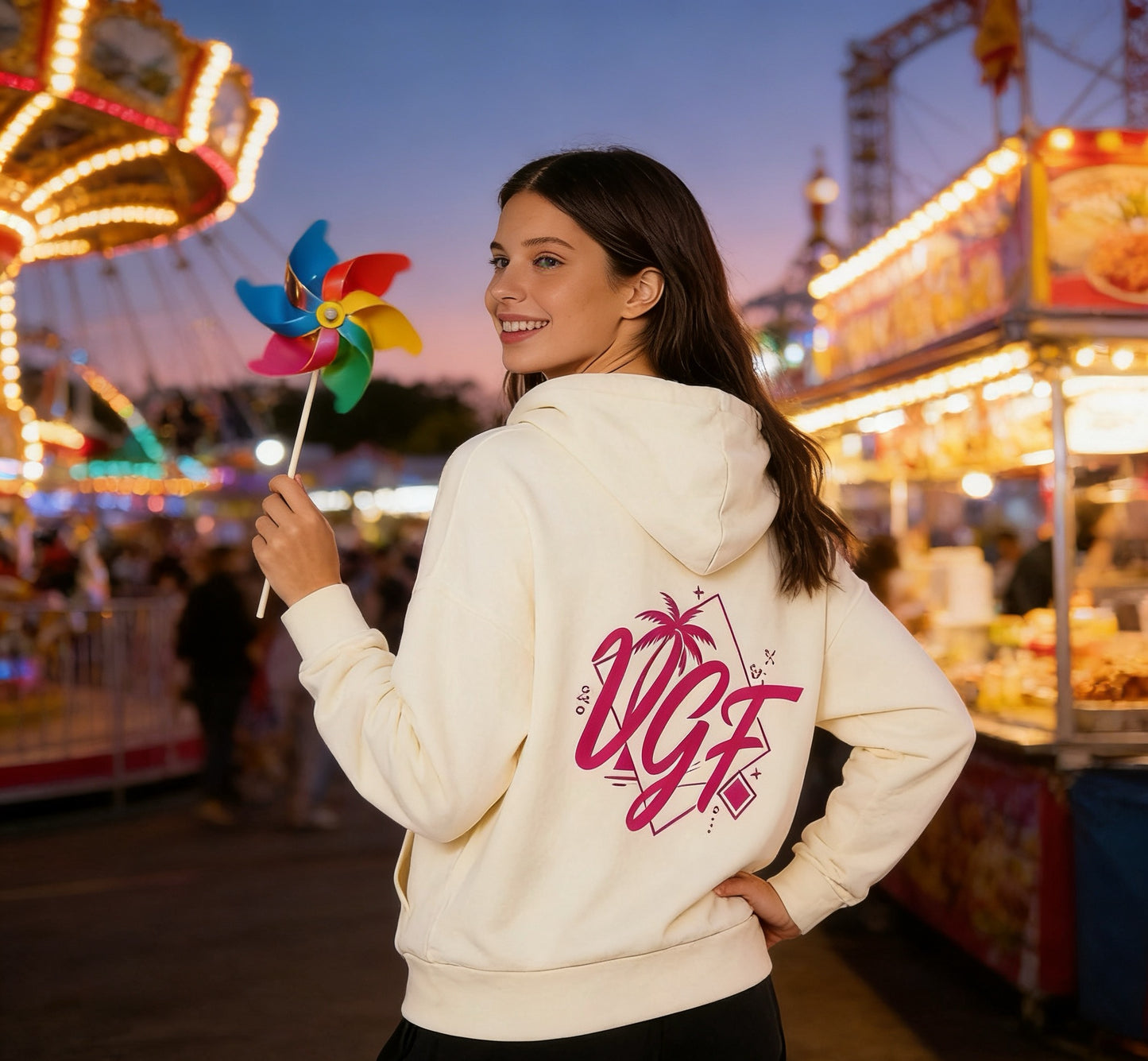 VGF Vina Wave Wash Cozy California Hoodie