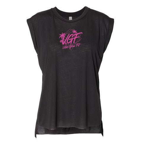 T-Shirt with Rolled Cuff - Vital glow fit