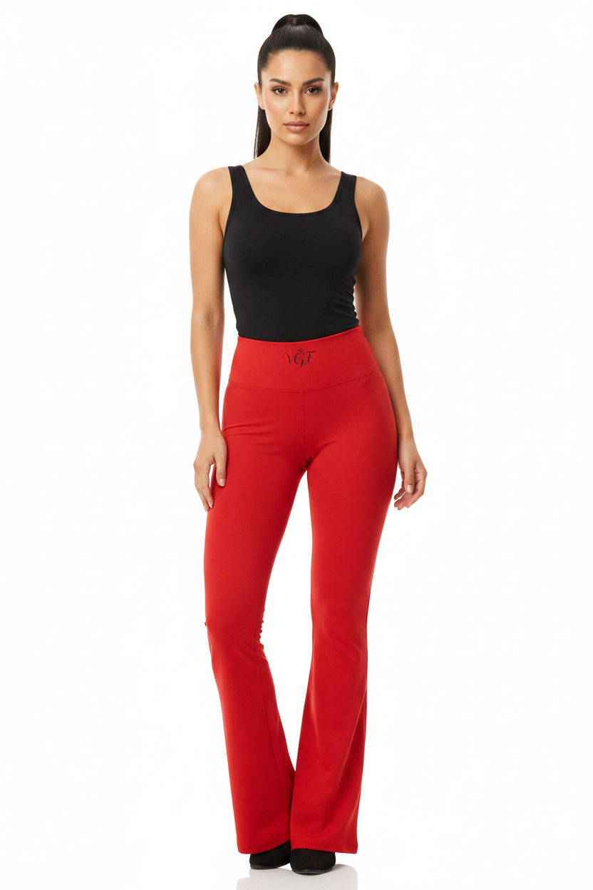 Sacred High Rise Flared Leggings
