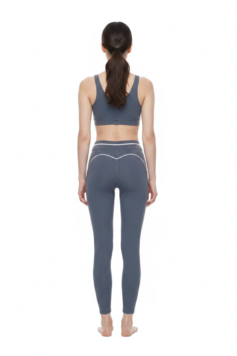 VGF Vina High Rise Topstitching Leggings Vital Glow Fit