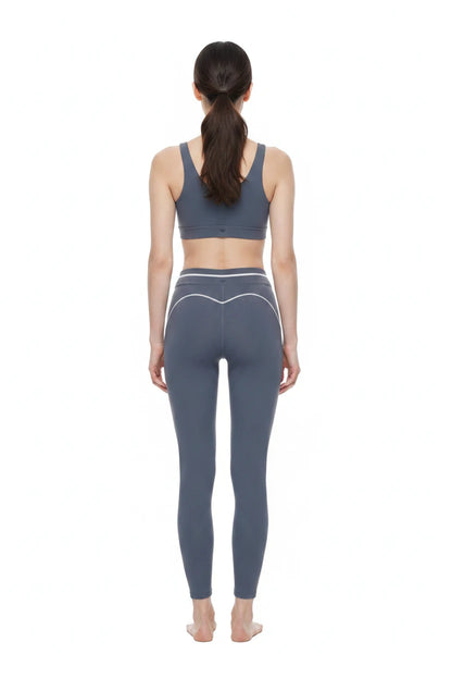 VGF Vina High Rise Topstitching Leggings Vital Glow Fit