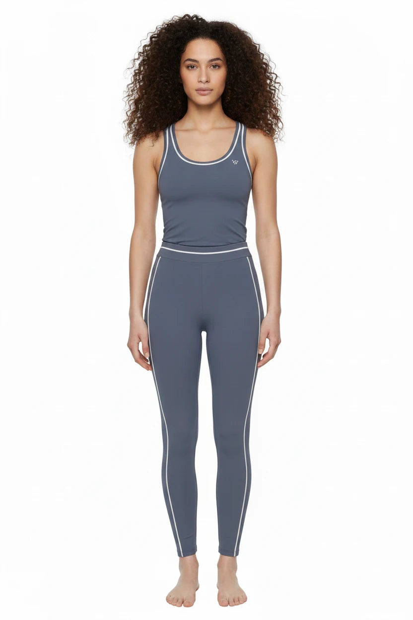 VGF Vina High Rise Topstitching Leggings Vital Glow Fit