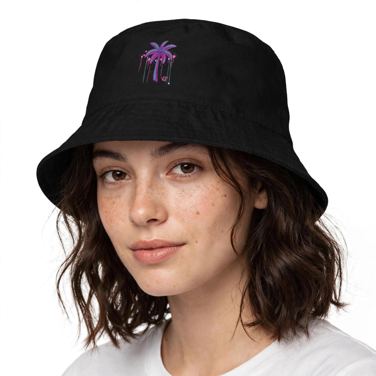 Sacred Graffiti Reversible bucket hat Vital glow fit