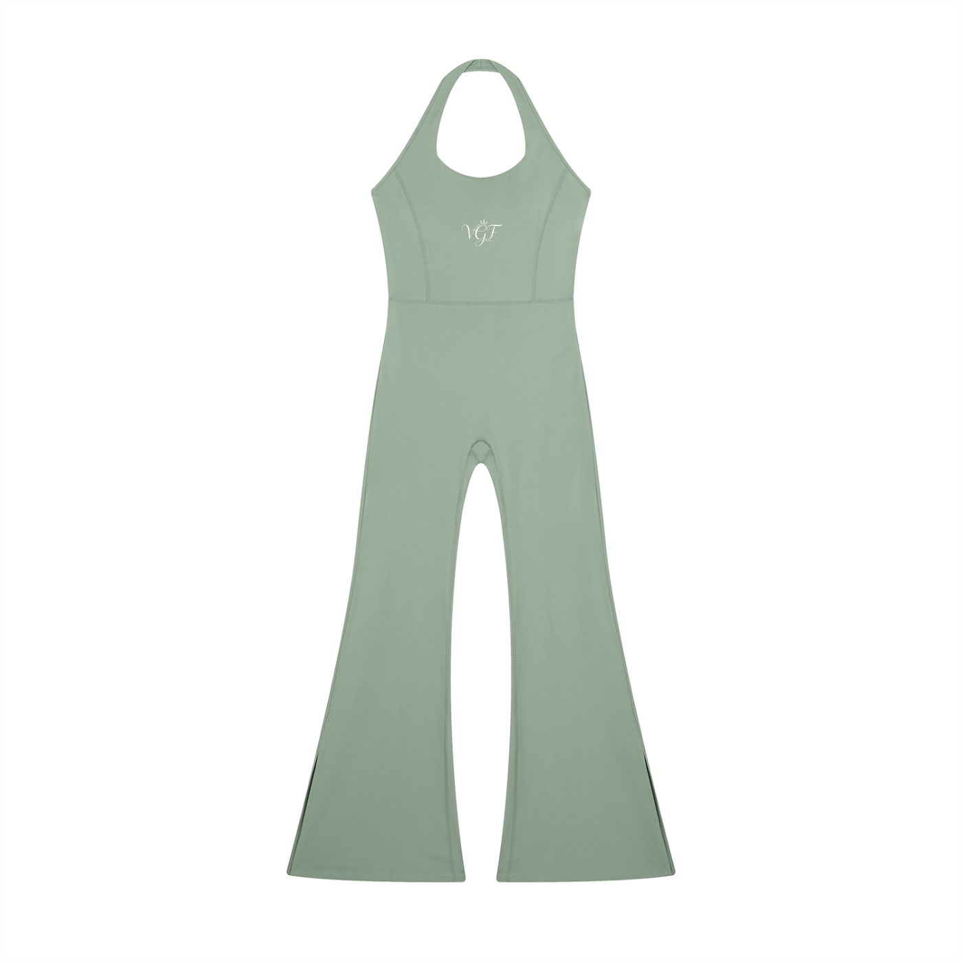 Vina Halter Flare Jumpsuit – VGF