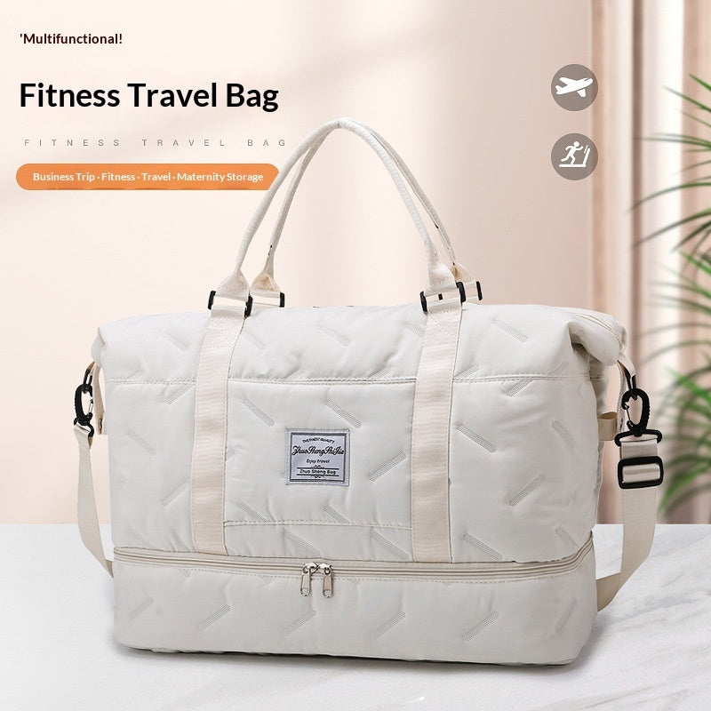 High-Capacity Fitness Backpack With Shoulder Straps