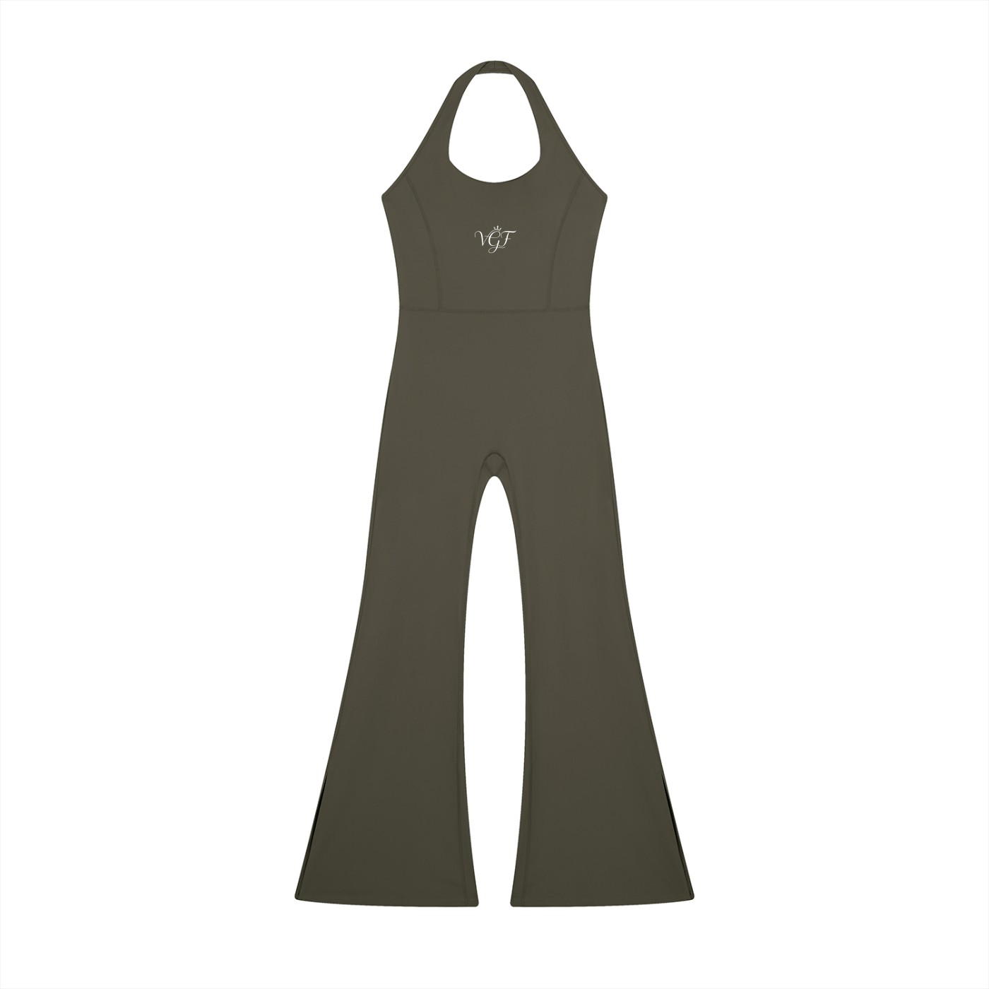 Vina Halter Flare Jumpsuit – VGF