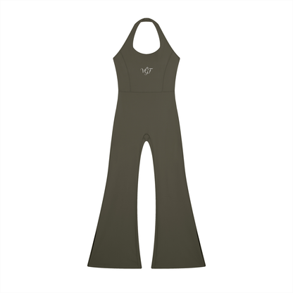 Vina Halter Flare Jumpsuit – VGF