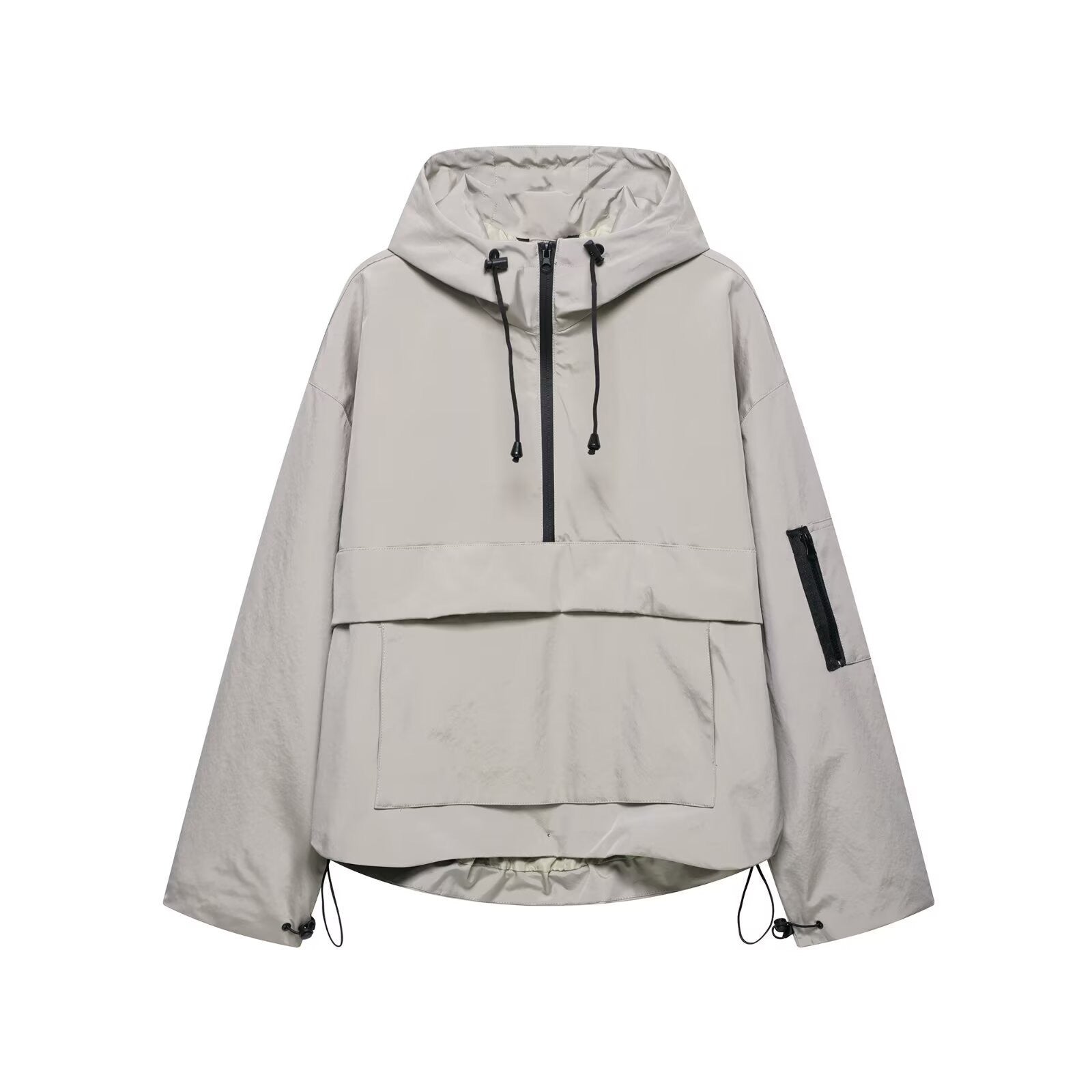 Casual Sports Hooded Jacket Top Outdoor Jacket Coat