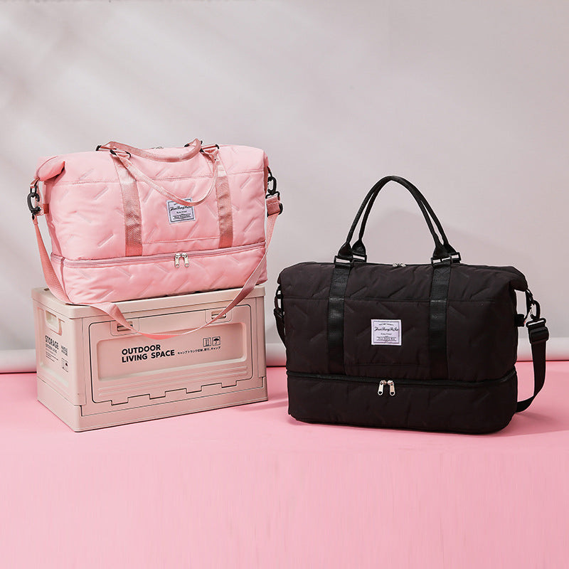 High-Capacity Fitness Backpack With Shoulder Straps