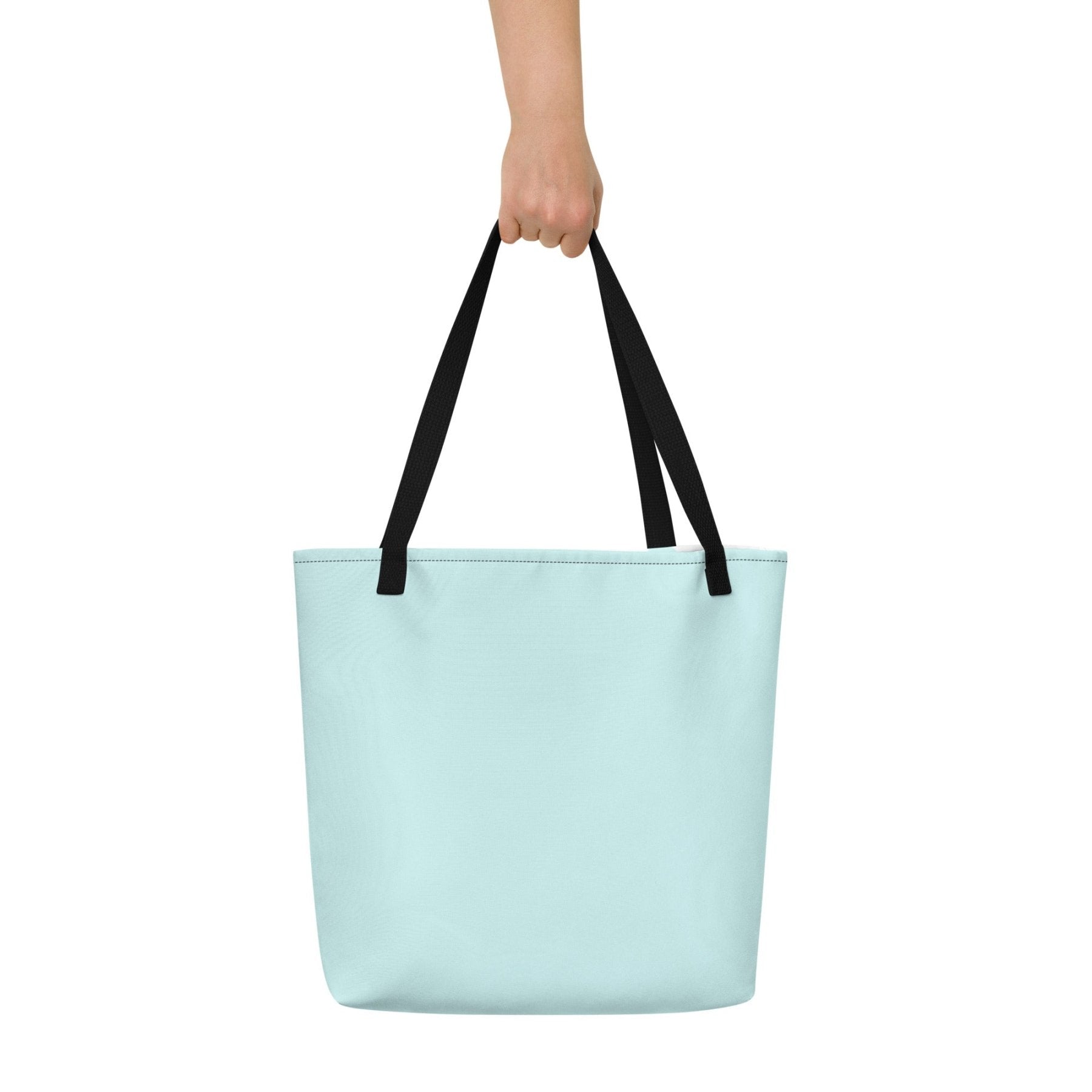 All - Over Print Large Tote Bag - Vital glow fit