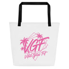 All - Over Print Large Vital Glow Tote - Vital glow fit