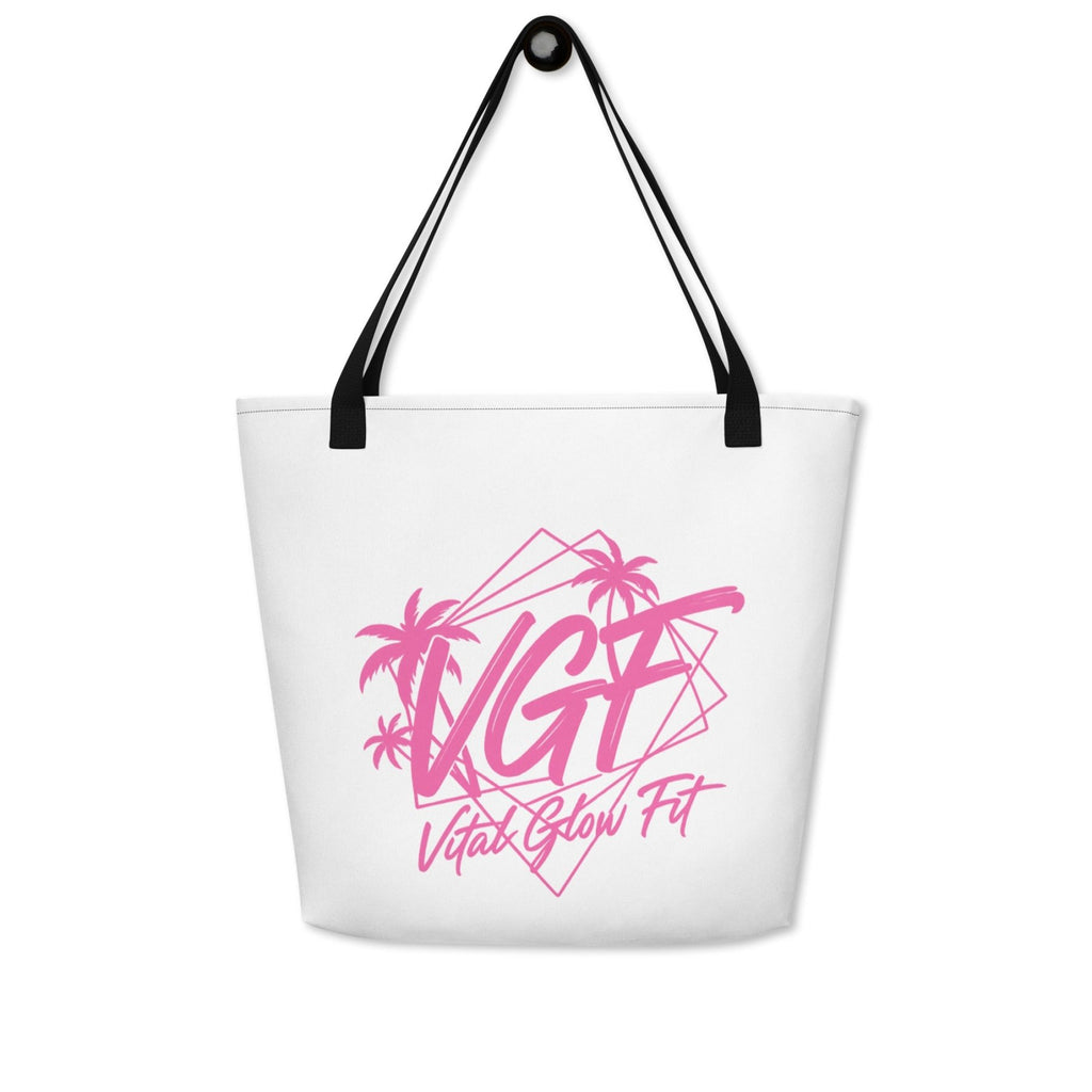 All - Over Print Large Vital Glow Tote - Vital glow fit