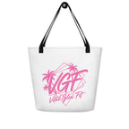 All - Over Print Large Vital Glow Tote - Vital glow fit